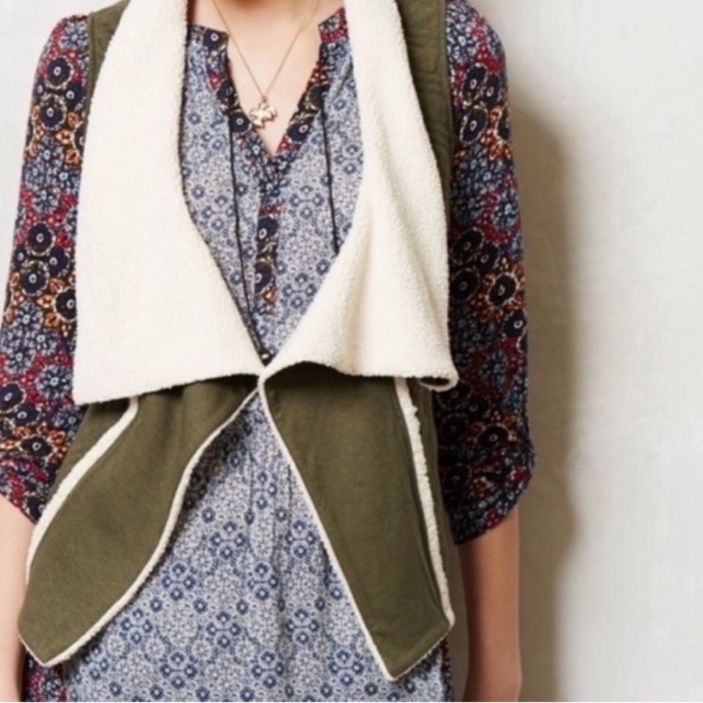 Anthropologie Saturday Sunday Darjeeling Vest